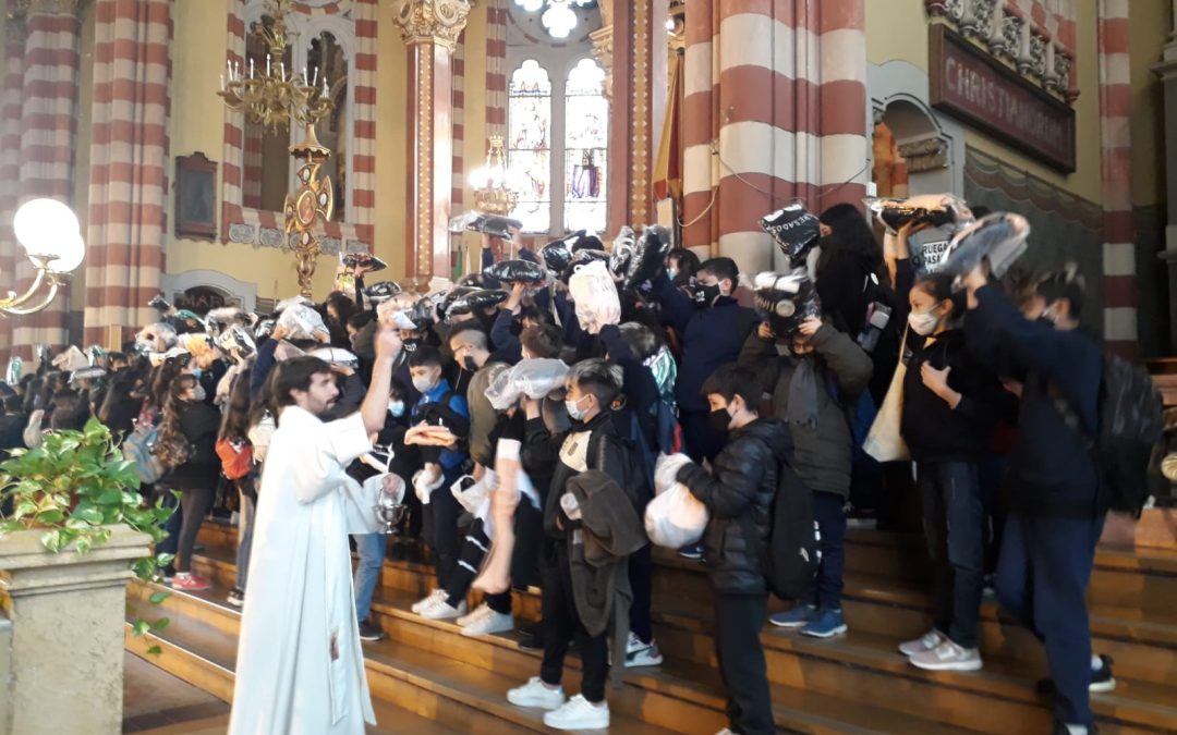 Estudiantes del Oratorio Centenario visitaron la Basílica de María Auxiliadora