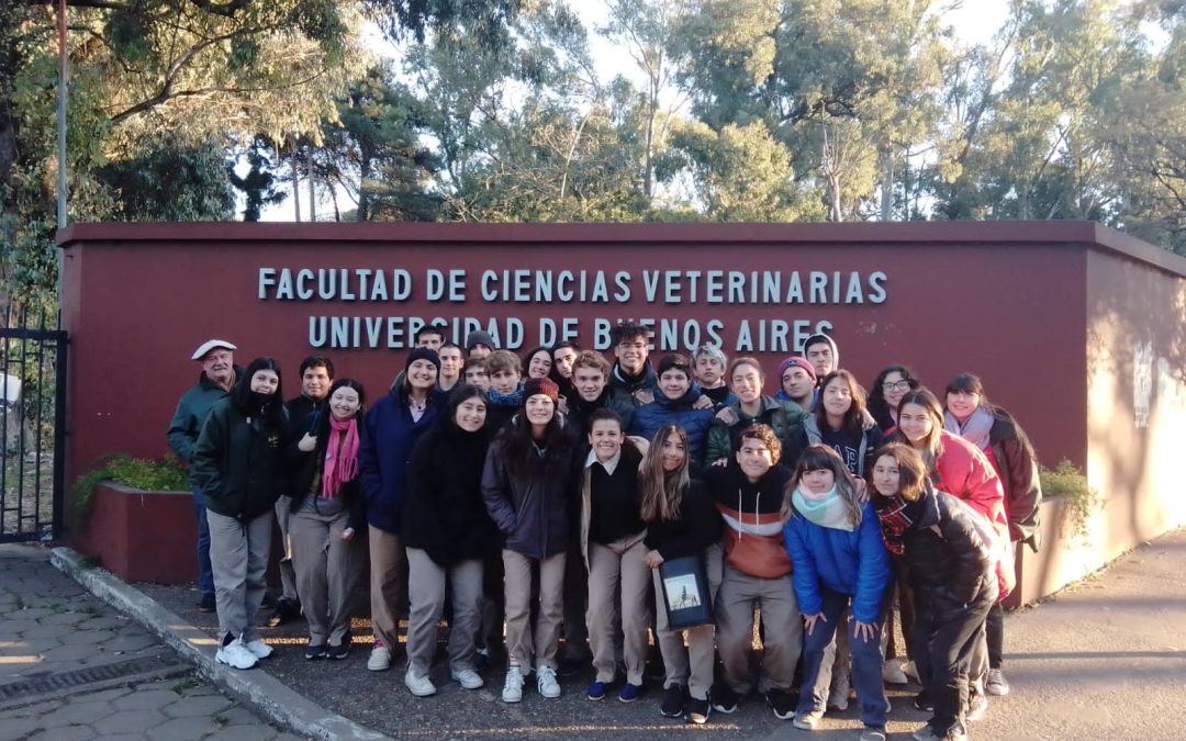 Estudiantes de las EAS visitaron la facultad de Veterinaria de la UBA