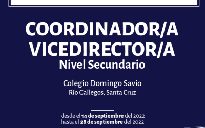 Río Gallegos – Llamado a cubrir cargo