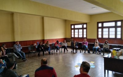 Familias animadoras hicieron un retiro