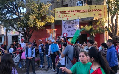 “¡Ni una piba, ni un pibe menos por la droga!”