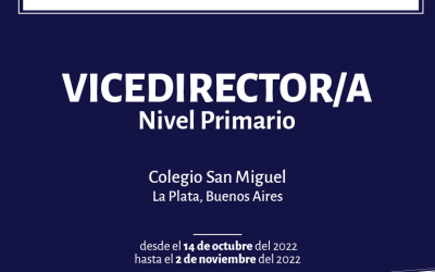 La Plata – Llamado a cubrir cargo