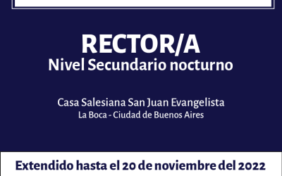 La Boca – Llamado a cubrir cargo