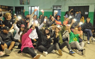 Jóvenes llegaron a Viedma para celebrar a Zatti