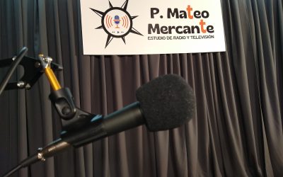 Reinauguración del estudio de radio y televisión en el Domingo Savio
