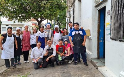 CFP de San Pedro cocinó para el comedor Esperanza