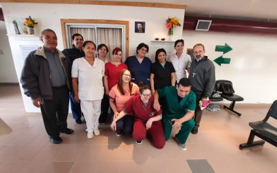 Entronizaron la imagen de Zatti en el Hospital Distrital de Puerto Deseado