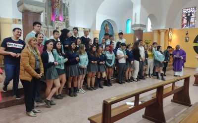 Cierran las actividades del año con una misa con los egresados