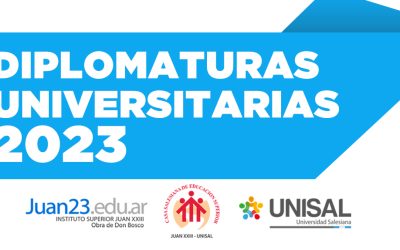 Juan 23-Unisal abre las inscripciones a las Diplomaturas Universitarias 2023