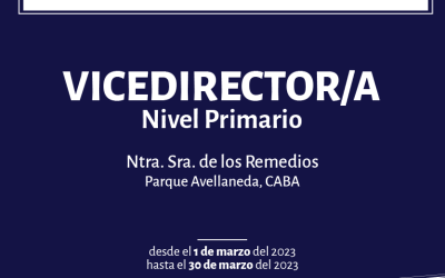 Parque Avellaneda – Llamado a cubrir cargo
