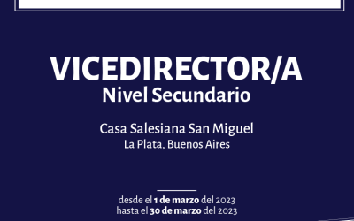 La Plata – Llamado a cubrir cargo