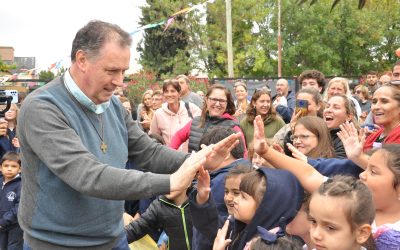 Llegó el Rector Mayor y comenzó la IX Peregrinación a Viedma en honor a Artémides Zatti