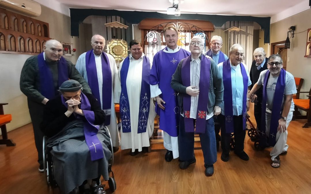 El Rector Mayor visitó la residencia de salesianos mayores de Buenos Aires