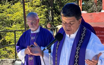 Misa por la hermandad argentino-chilena a los pies del Cristo del Tromen
