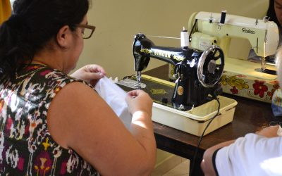 ¡Arrancó el taller de costura en Cipolletti!