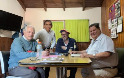 El P. Darío visitó la Casa de Bariloche