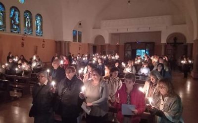 Todos los grupos de la Casa prepararon la Semana Santa
