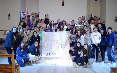 ¡Los jóvenes de Cipolletti celebraron la Pascua!