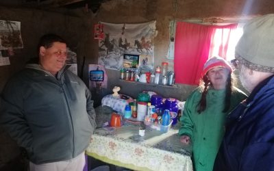 El Inspector y el Vicario visitaron las presencias de Rawson-Trelew