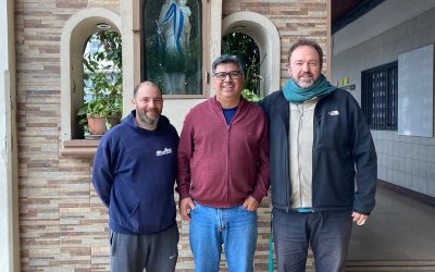 El Vicario Inspectorial visitó la Casa San Francisco de Sales