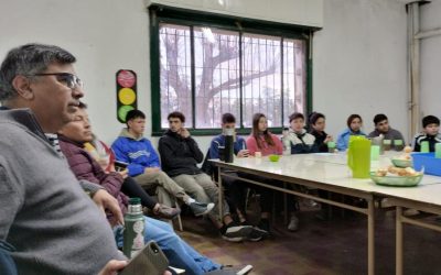 El Vicario Inspectorial visita la Casa Salesiana de Uribelarrea