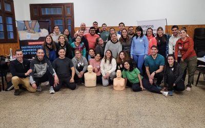 Primer encuentro presencial de estudiantes de la Diplomatura en Instrucción de Primeros Auxilios en Unisal