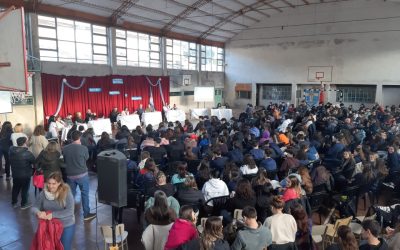 Los candidatos a intendente participan de un debate en la Casa San Luis Gonzaga