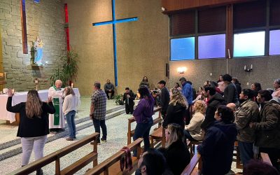 Misa de sanación capilla de María Auxiliadora de Bariloche
