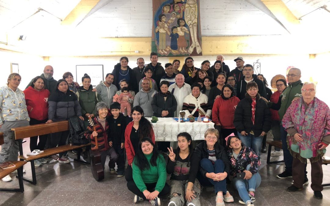 Misa por los educadores en Villa Itatí