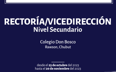 Rawson – Llamado a cubrir cargo