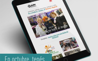 En octubre, ¡tenés el Boletín Salesiano digital!