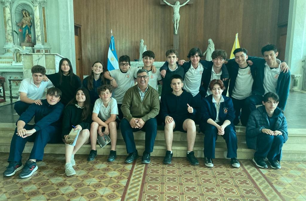 La Casa León XIII recibe la visita del Vicario Inspectorial