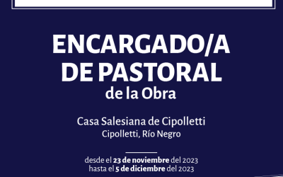 Cipolletti – Llamado a cubrir cargo
