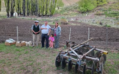 El P. Darío Perera recorrió el territorio de misión en el norte neuquino