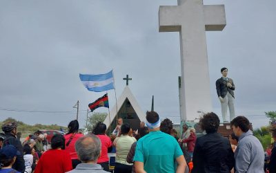 Peregrinación a pie en homenaje a Ceferino Namuncurá