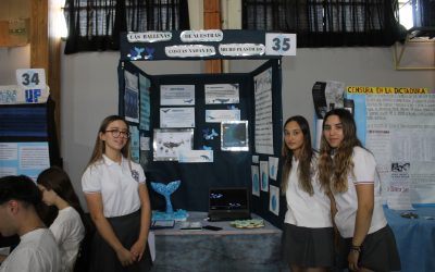 Estudiantes de 5° primaria y de 6° secundaria expusieron sus trabajos