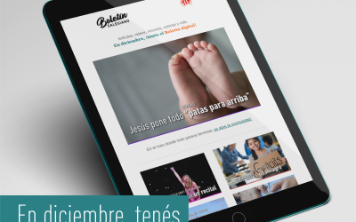En diciembre, ¡llega la oportunidad y llega el Boletín digital!