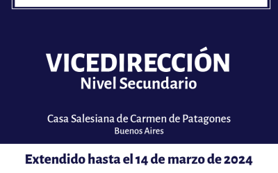 Carmen de Patagones – Llamado a cubrir cargo