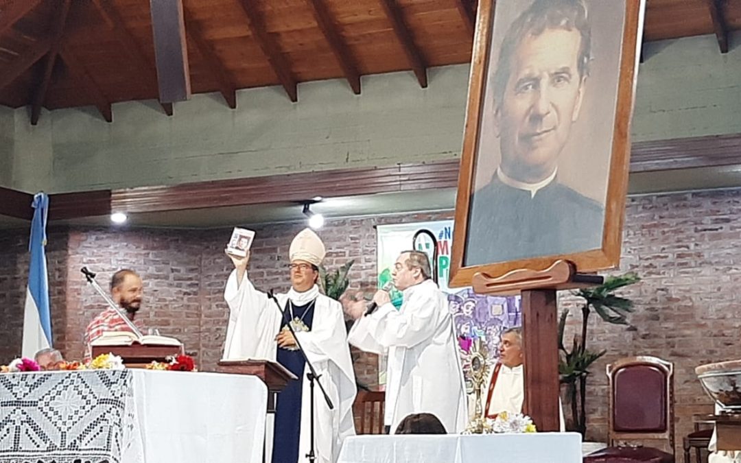 El el Arzobispo de La Plata presidió la misa por el día de Don Bosco en San Miguel