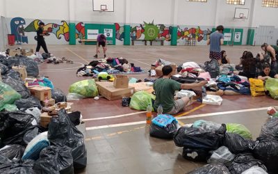El vendaval revivió la solidaridad
