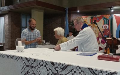 Asumen el nuevo director general y el nuevo párroco en San Miguel