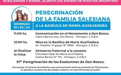 “Auxiliadora y Madre, ¡alienta los sueños de nuestra Argentina!”