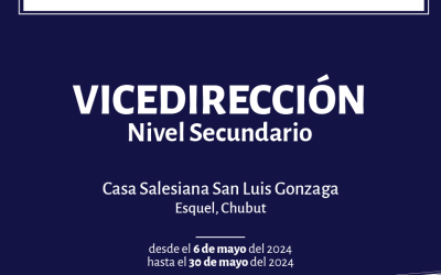 Esquel – Llamado a cubrir cargo