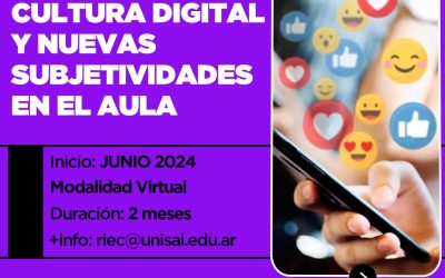 Curso “Sexualidades, cultura digital y nuevas subjetividades”