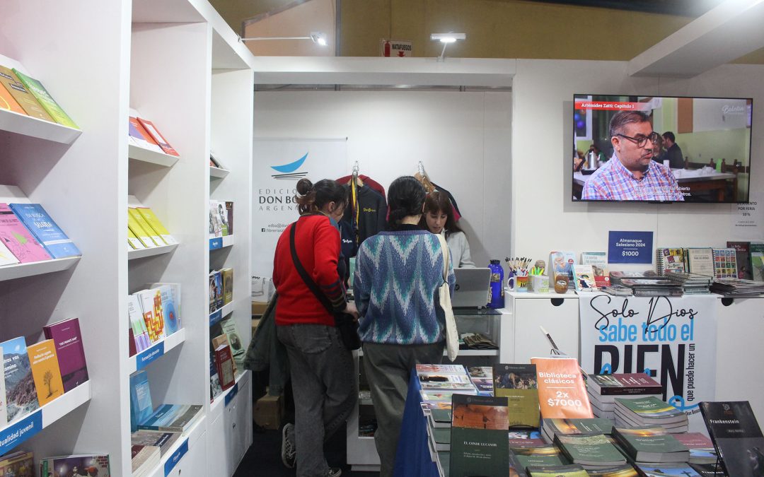 Ediciones Don Bosco estuvo en la 48° Feria del Libro de Buenos Aires 