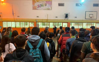 “P. Gabriel, gracias por poder compartirte nuestra realidad bajo tu mirada atenta y afectuosa”