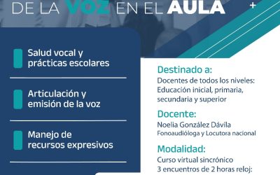 Uso y cuidado de la voz en el aula