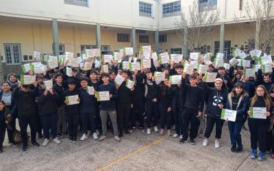 241 jóvenes recibieron su diploma como líderes ambientales