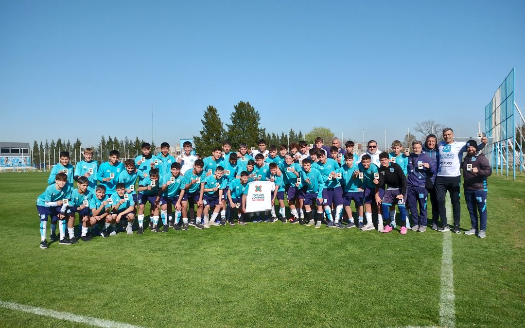 Por los Jóvenes – Don Bosco y una acción con Racing Solidario