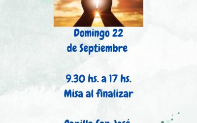 22/9: Retiro Espiritual Parroquial en Bariloche